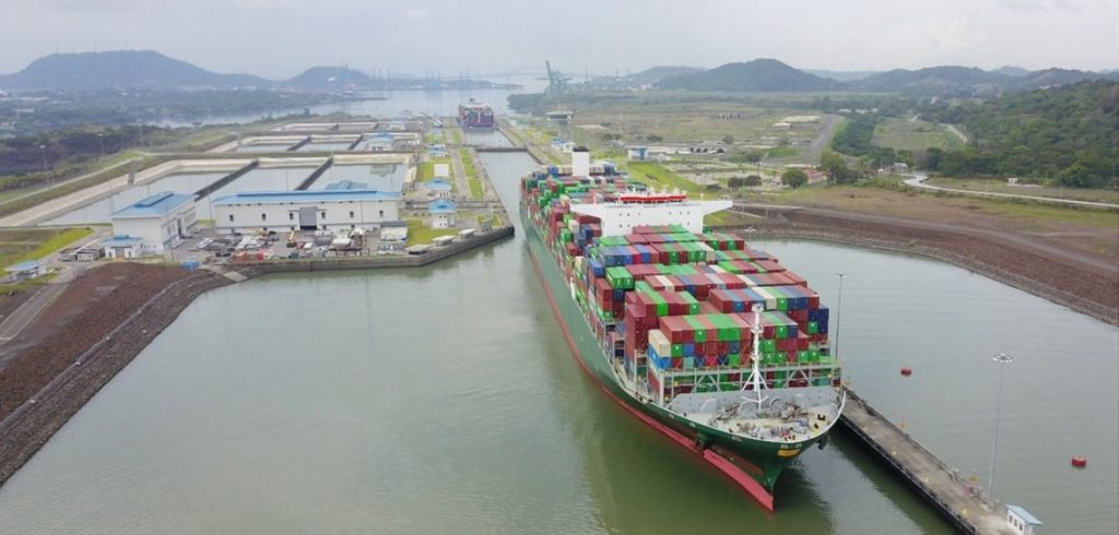 To show the largest ship that has crossed the Panama Canal