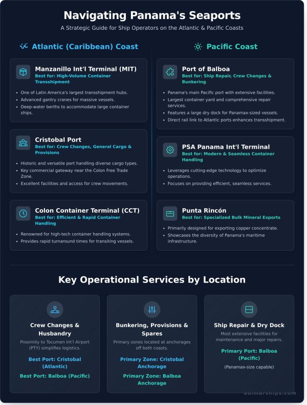 A Guide to the Major Seaports in Panama for Ship Operators - Adimar ...
